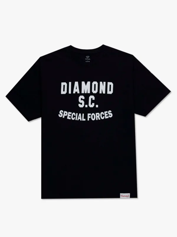 Special Forces Tee - Black sold by Diamond Supply Co.