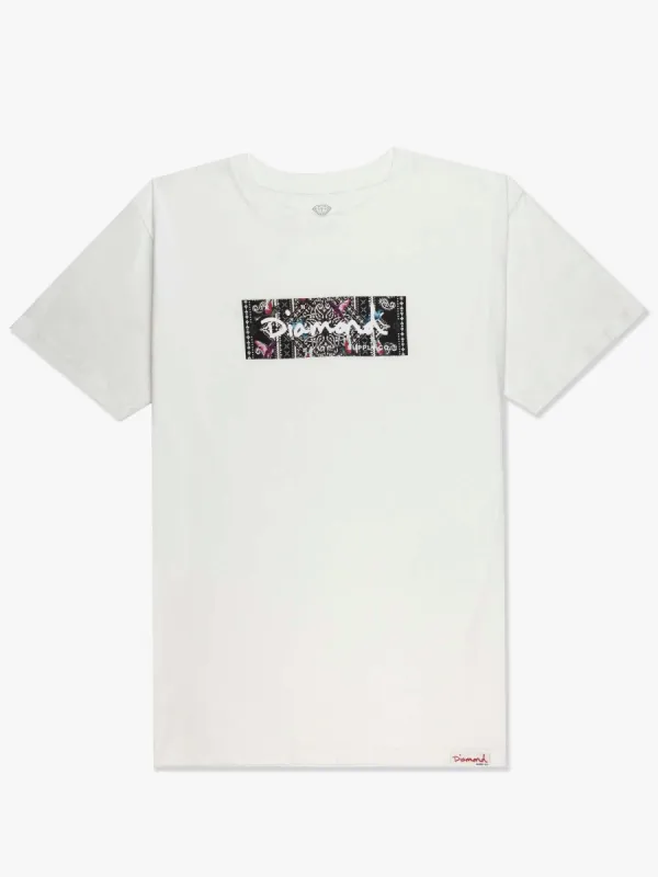 Hummingbird Box Logo Tee - White sold by Diamond Supply Co.