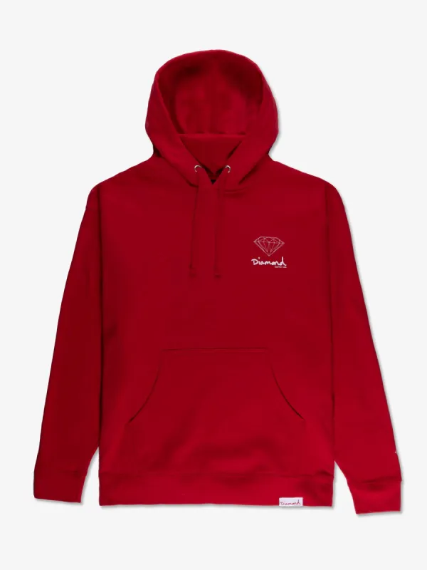 OG Sign Hoodie - Red sold by Diamond Supply Co.