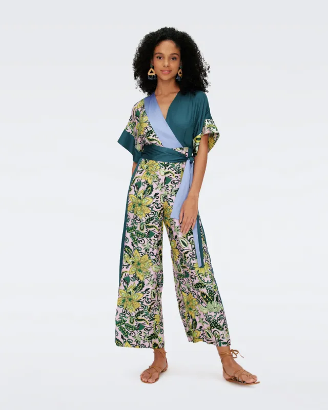 Rinna Jumpsuit sold by Diane Von Furstenberg