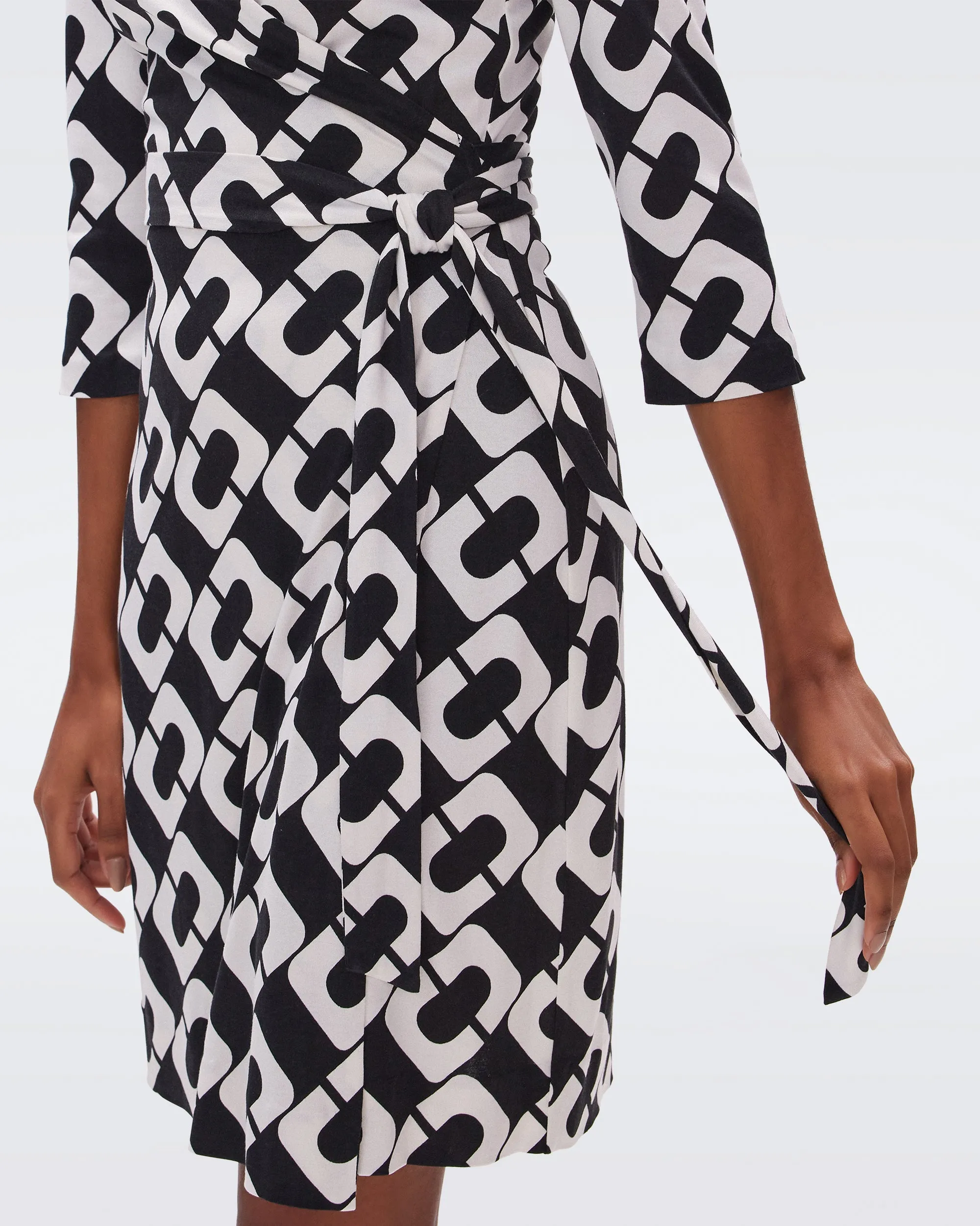 Julian Silk Jersey Wrap Dress sold by Diane Von Furstenberg product image thumbnail 2