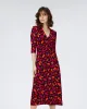 Abigail Silk Jersey Midi Wrap Dress sold by Diane Von Furstenberg