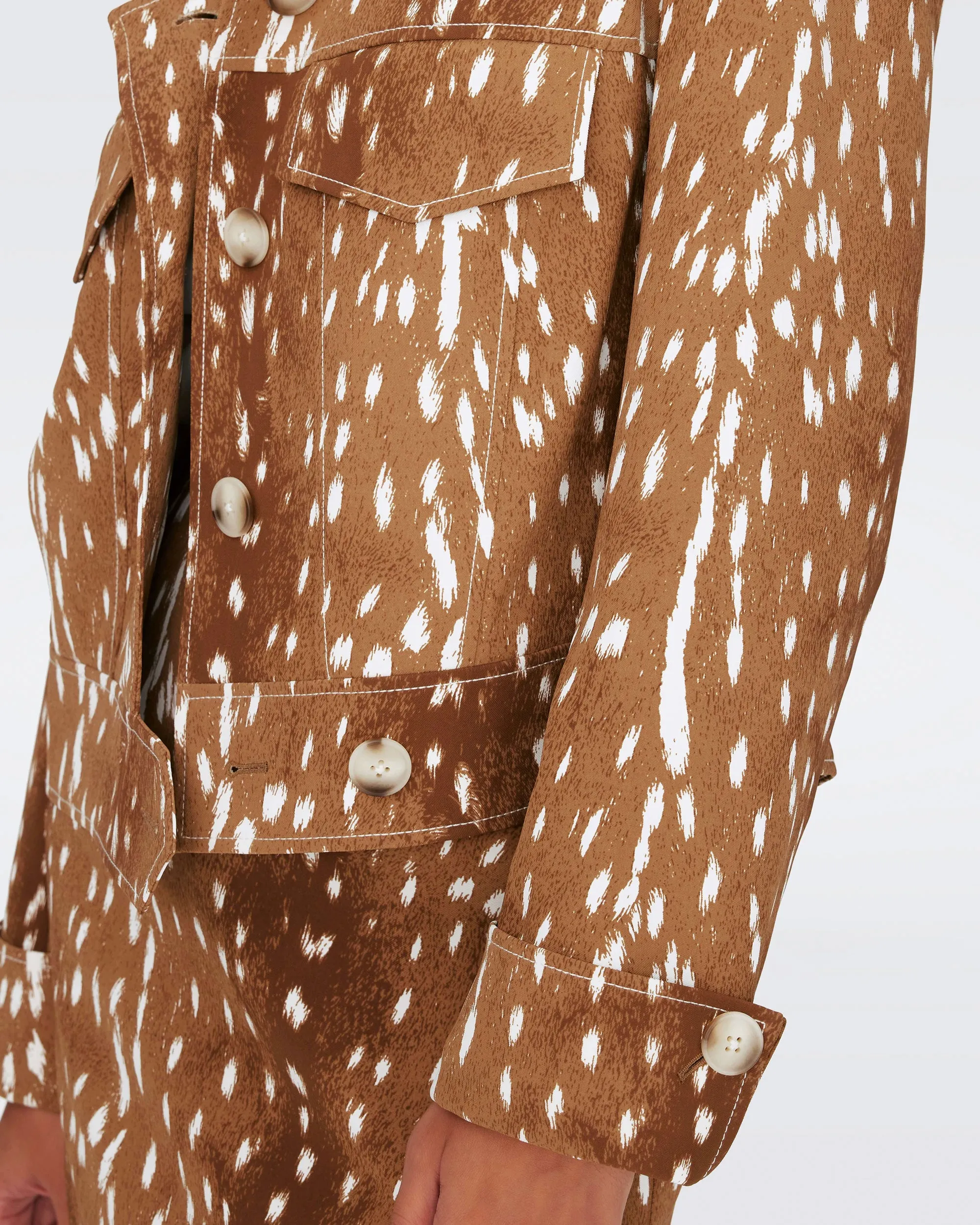 Jaida Jacket sold by Diane Von Furstenberg product image thumbnail 4