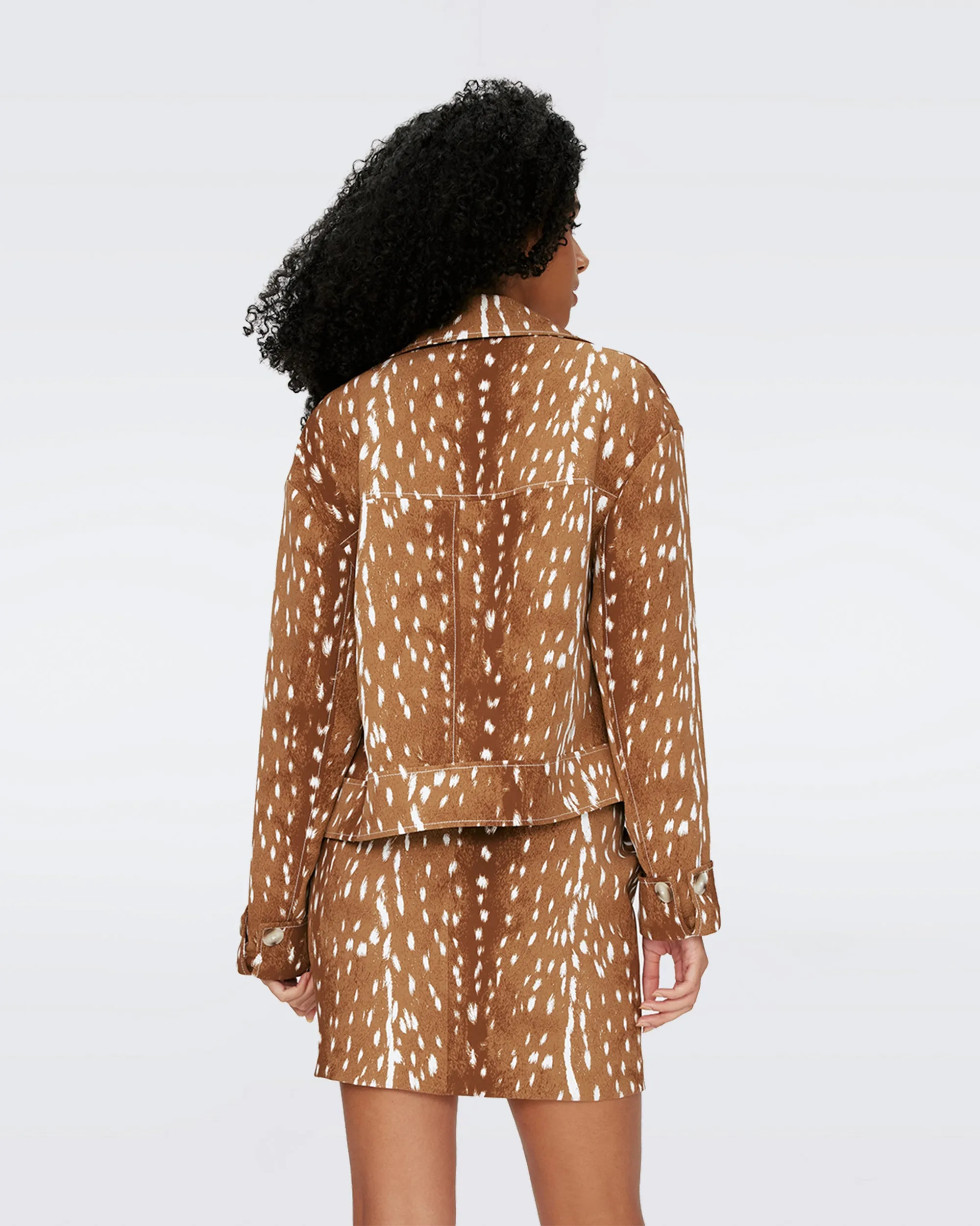 Jaida Jacket sold by Diane Von Furstenberg product image thumbnail 3
