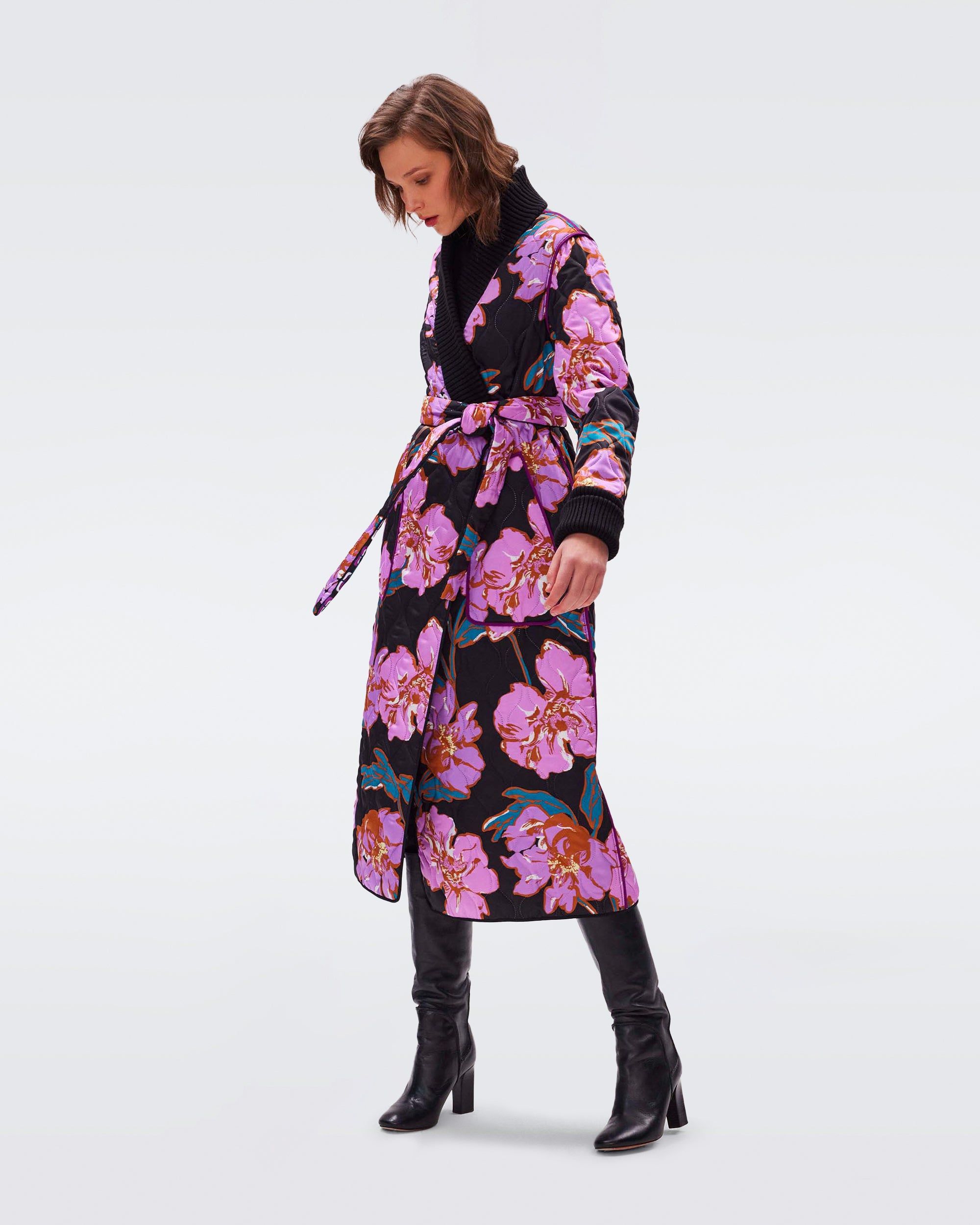 Loana Reversible Coat sold by Diane Von Furstenberg product image thumbnail 5