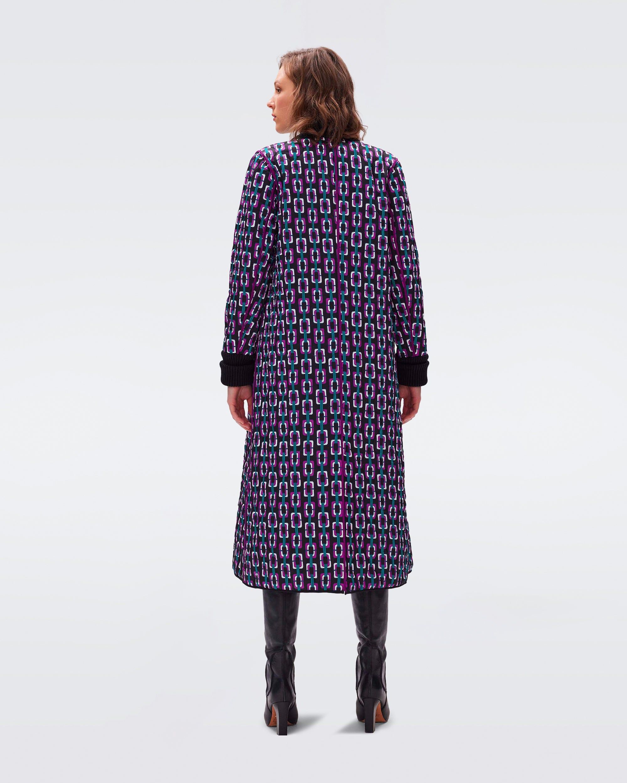 Loana Reversible Coat sold by Diane Von Furstenberg product image thumbnail 3