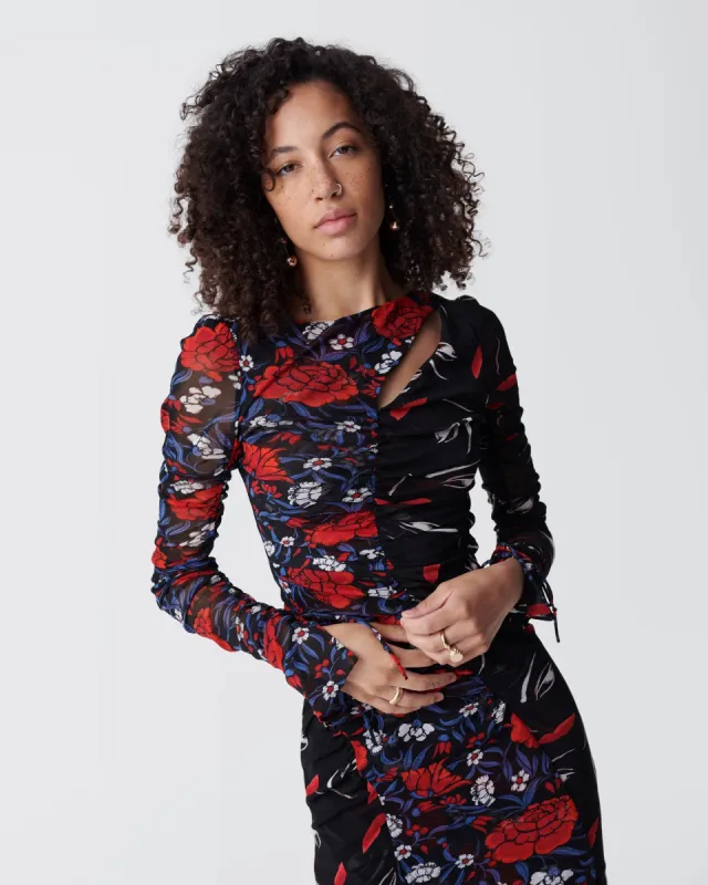 Devanna Mesh Dress sold by Diane Von Furstenberg