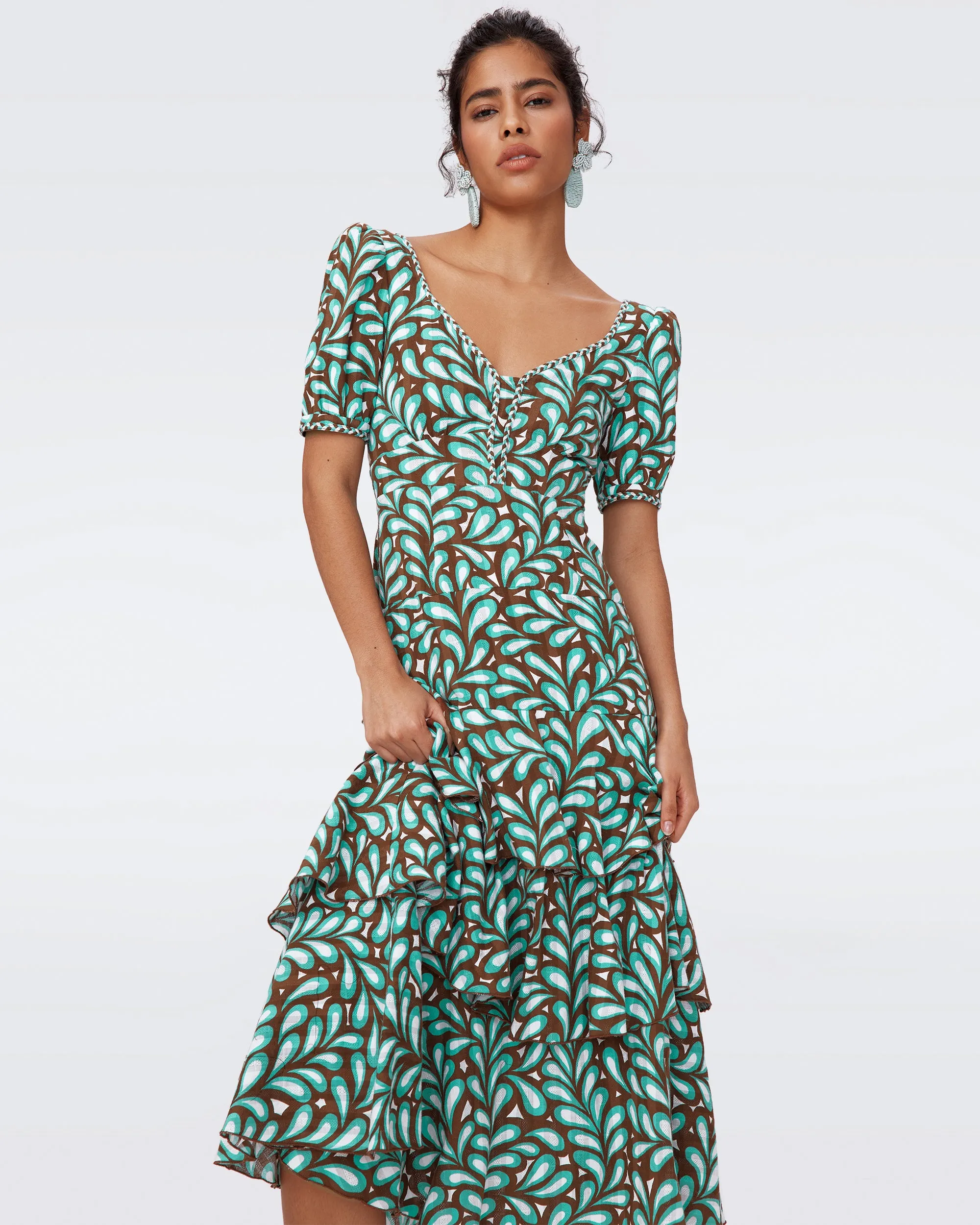Aire Cotton Dress sold by Diane Von Furstenberg product image thumbnail 5