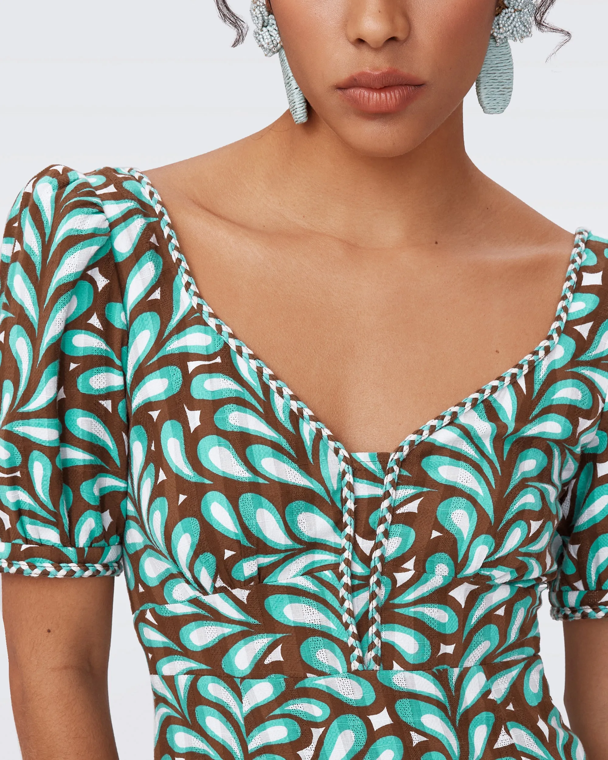 Aire Cotton Dress sold by Diane Von Furstenberg product image thumbnail 2