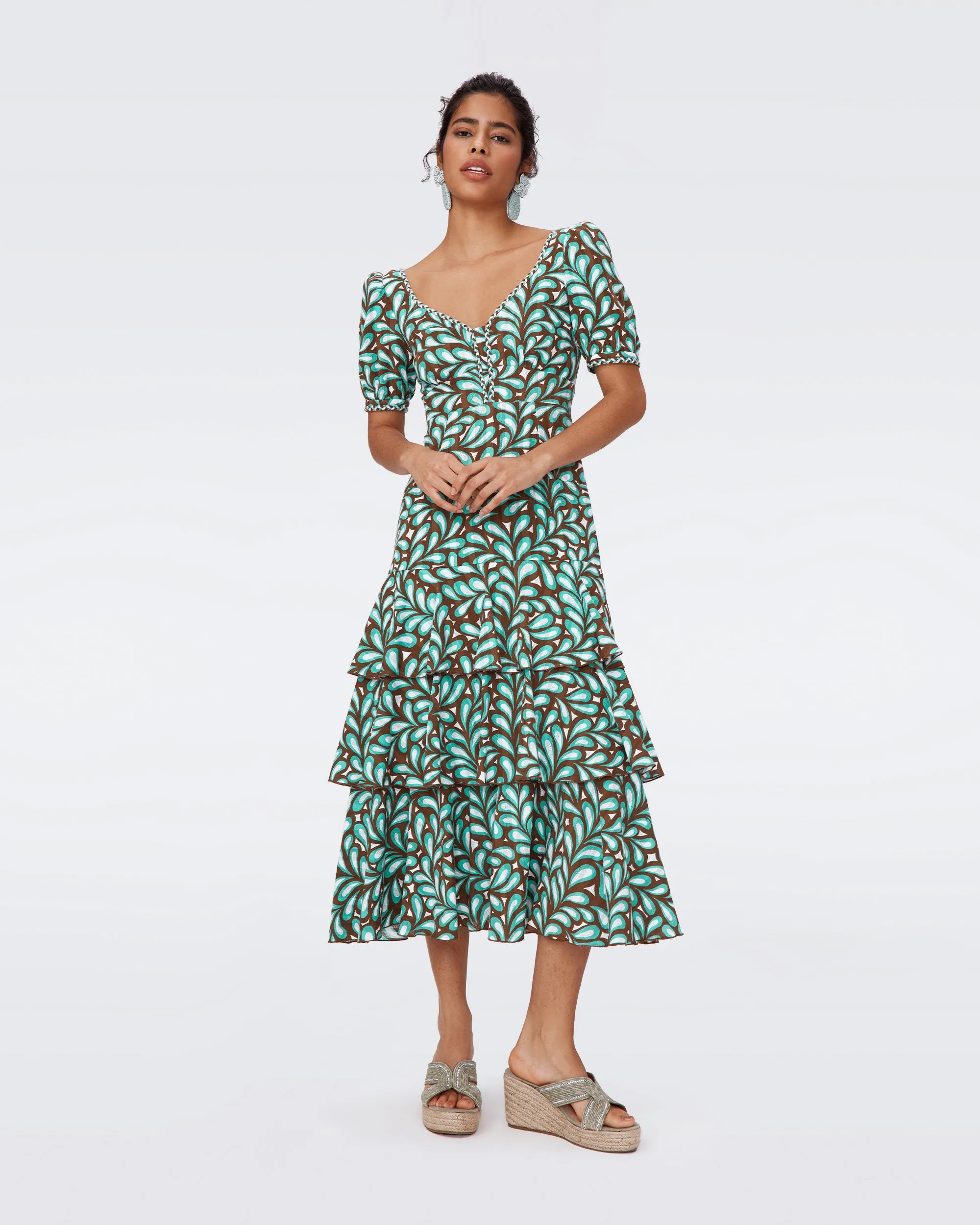 Aire Cotton Dress sold by Diane Von Furstenberg