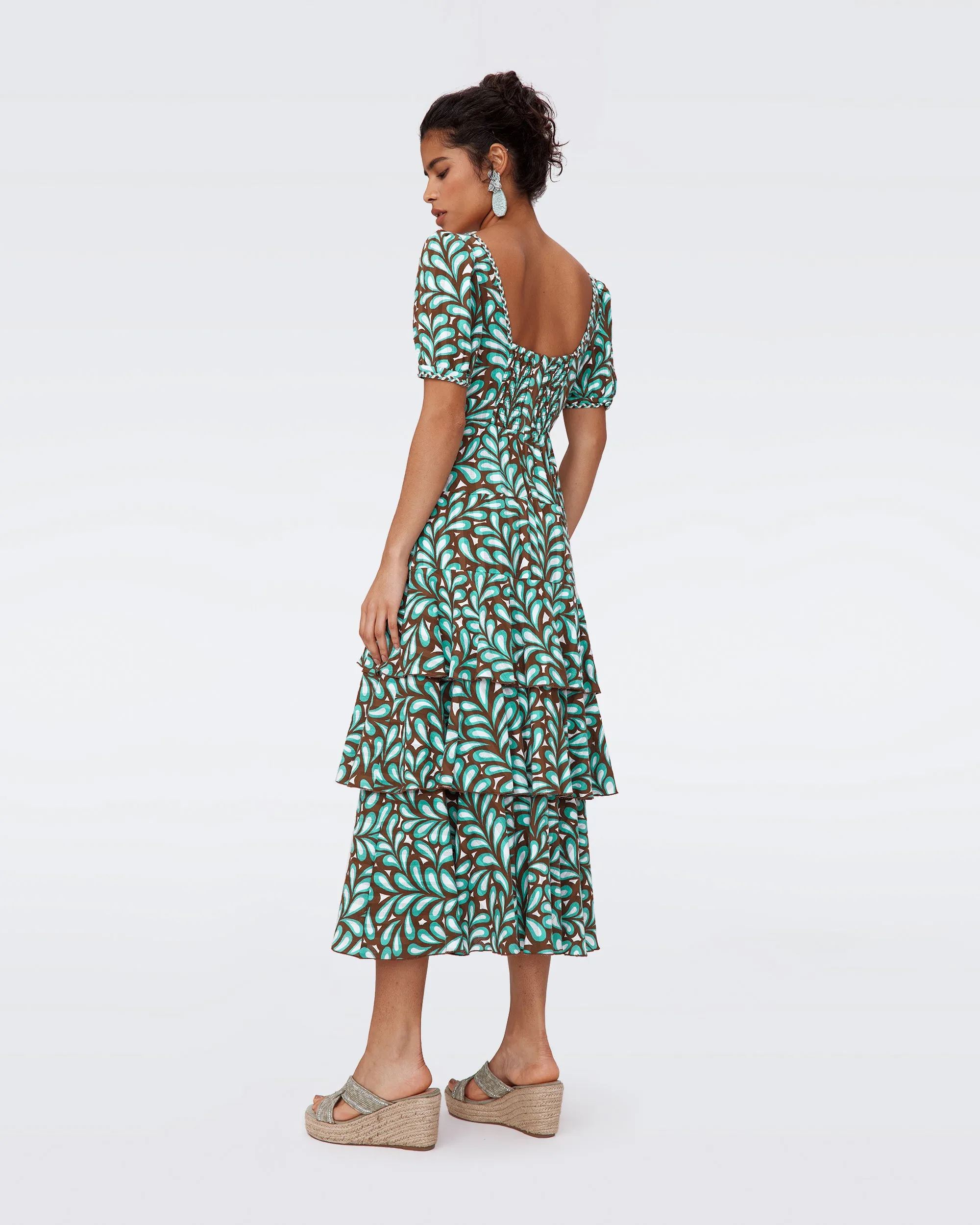 Aire Cotton Dress sold by Diane Von Furstenberg product image thumbnail 3