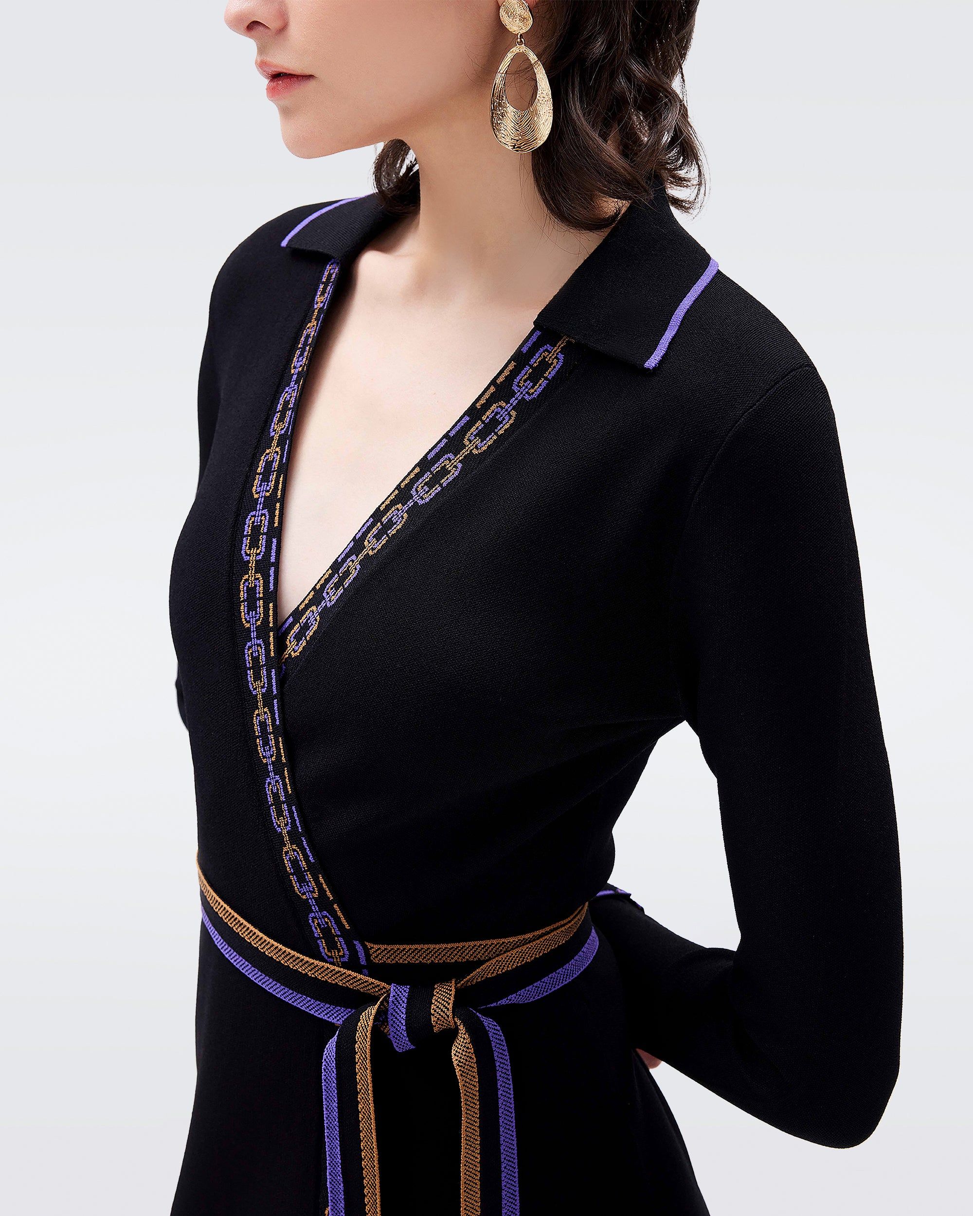 Charissa Wrap Dress sold by Diane Von Furstenberg product image thumbnail 4