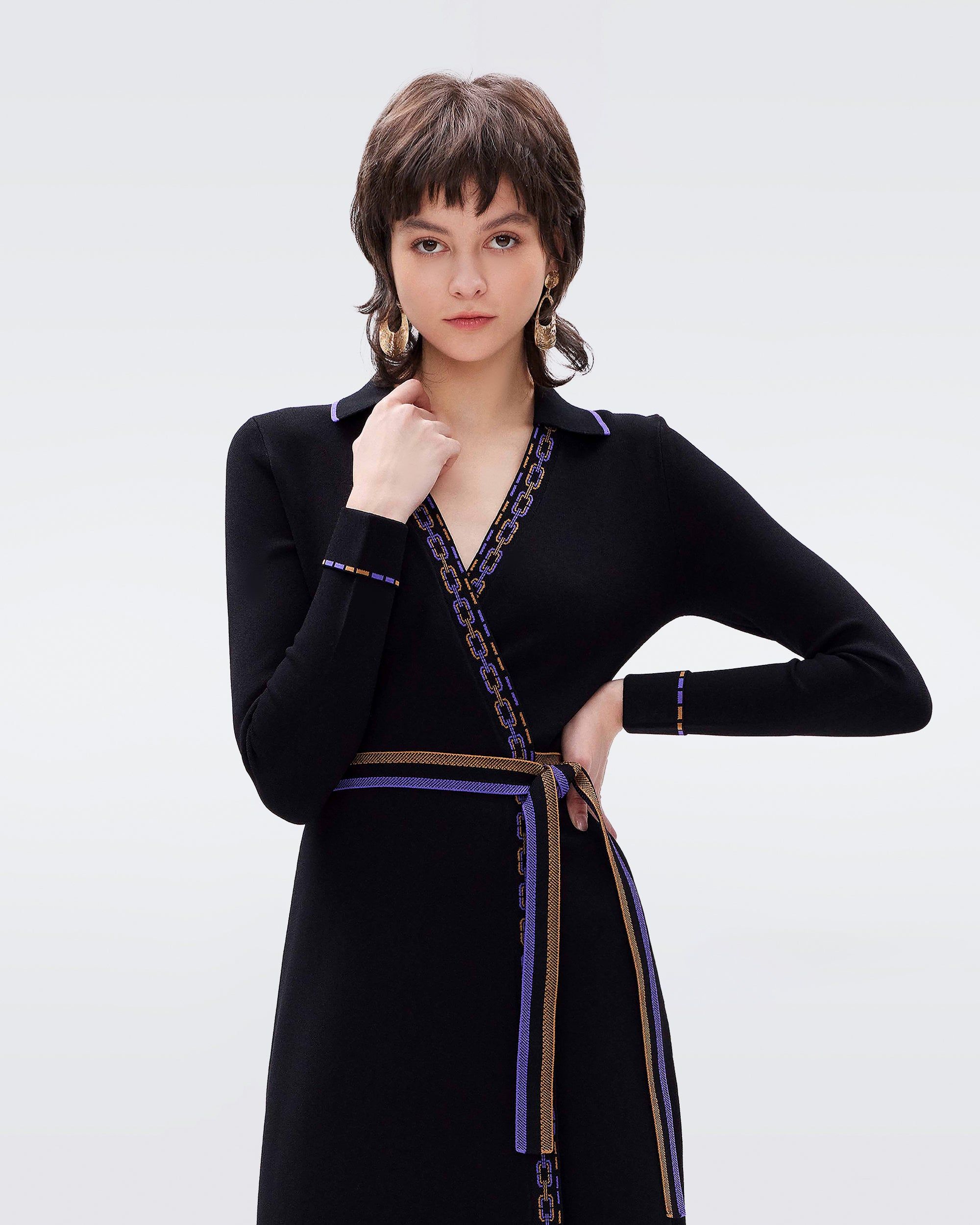 Charissa Wrap Dress sold by Diane Von Furstenberg product image thumbnail 2