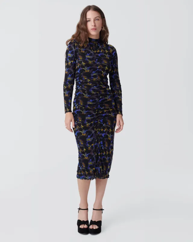 Verina Reversible Mesh Dress sold by Diane Von Furstenberg