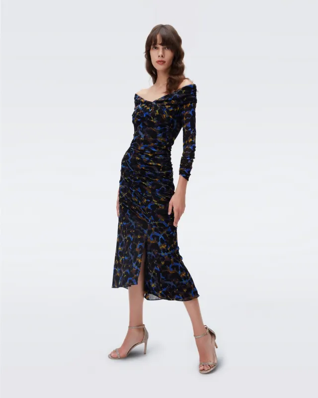 Ganesa Midi Dress sold by Diane Von Furstenberg