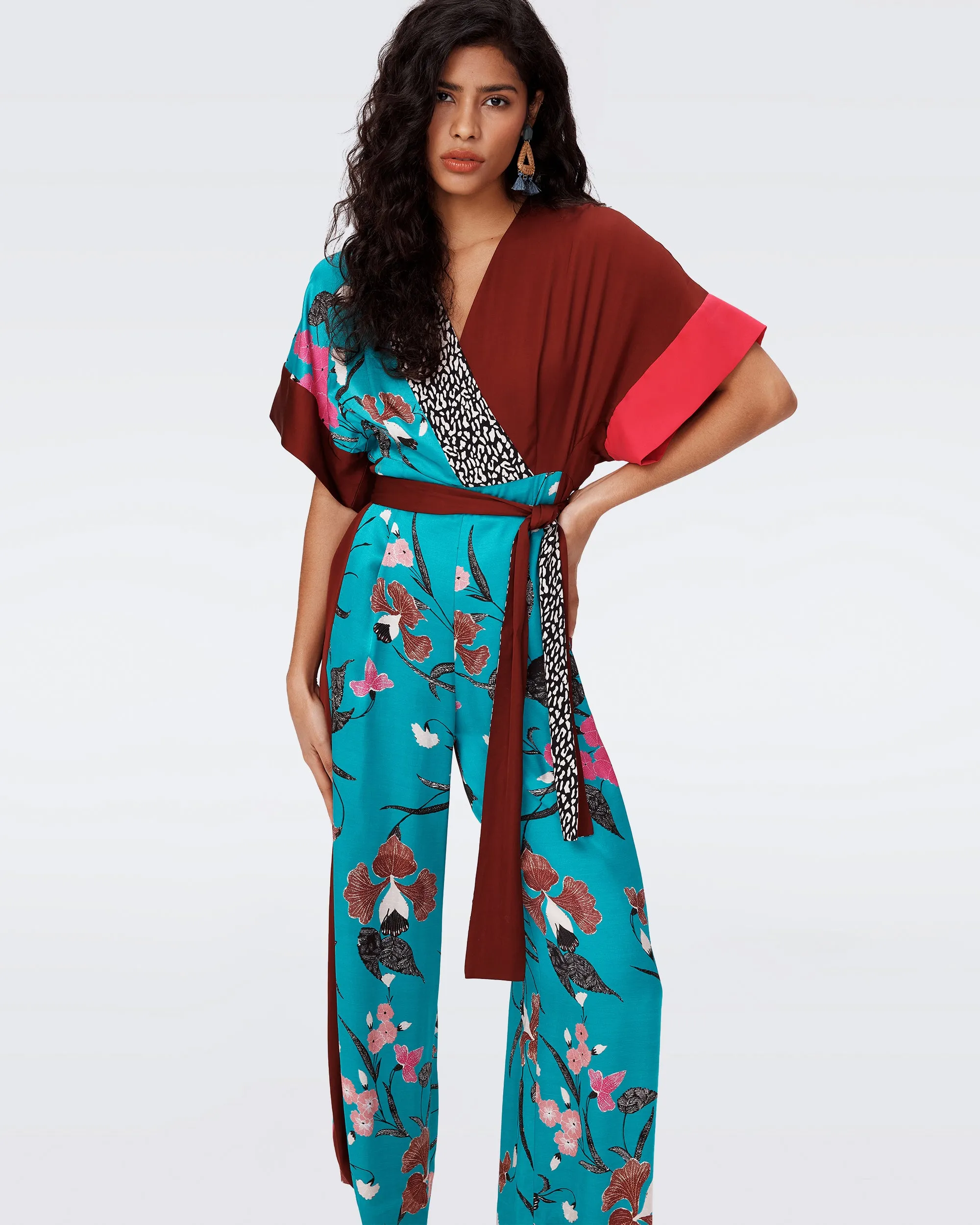 Rinna Jumpsuit sold by Diane Von Furstenberg product image thumbnail 5