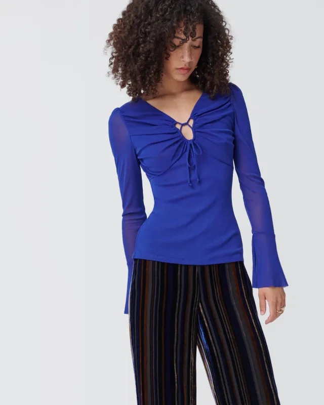 Lyric Mesh Top sold by Diane Von Furstenberg
