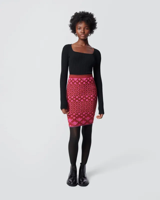 Pascal Knit Skirt sold by Diane Von Furstenberg