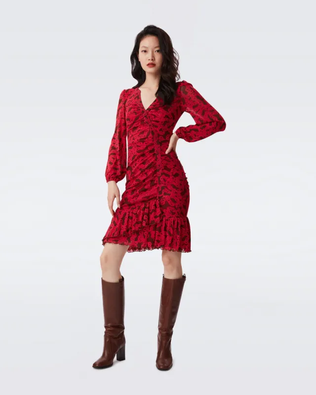 Rio Mesh Dress sold by Diane Von Furstenberg
