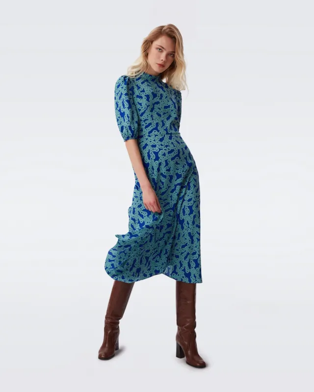 Nella Midi Dress sold by Diane Von Furstenberg