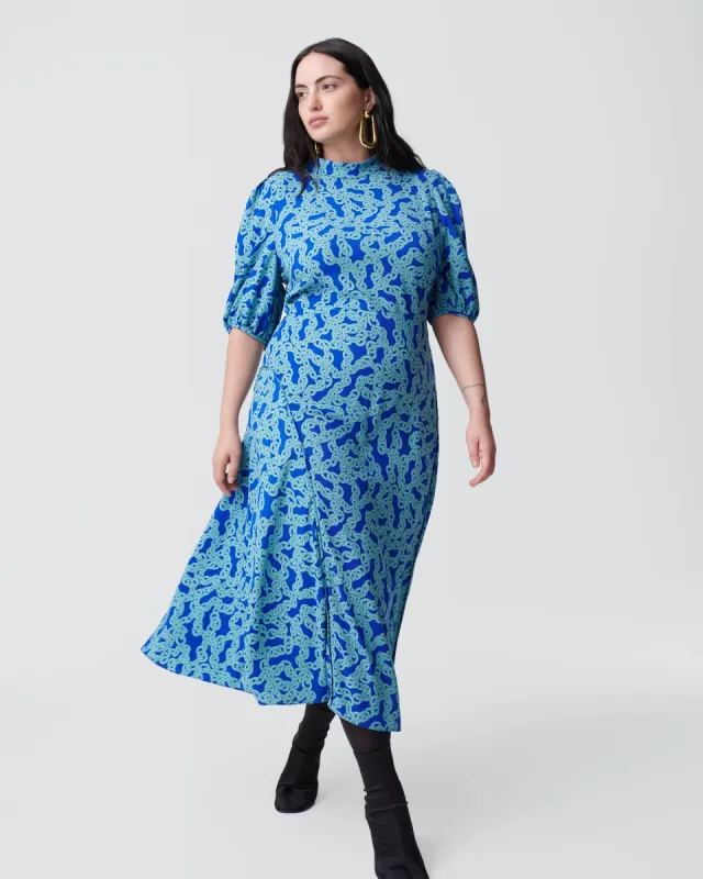 Nella Midi Dress sold by Diane Von Furstenberg