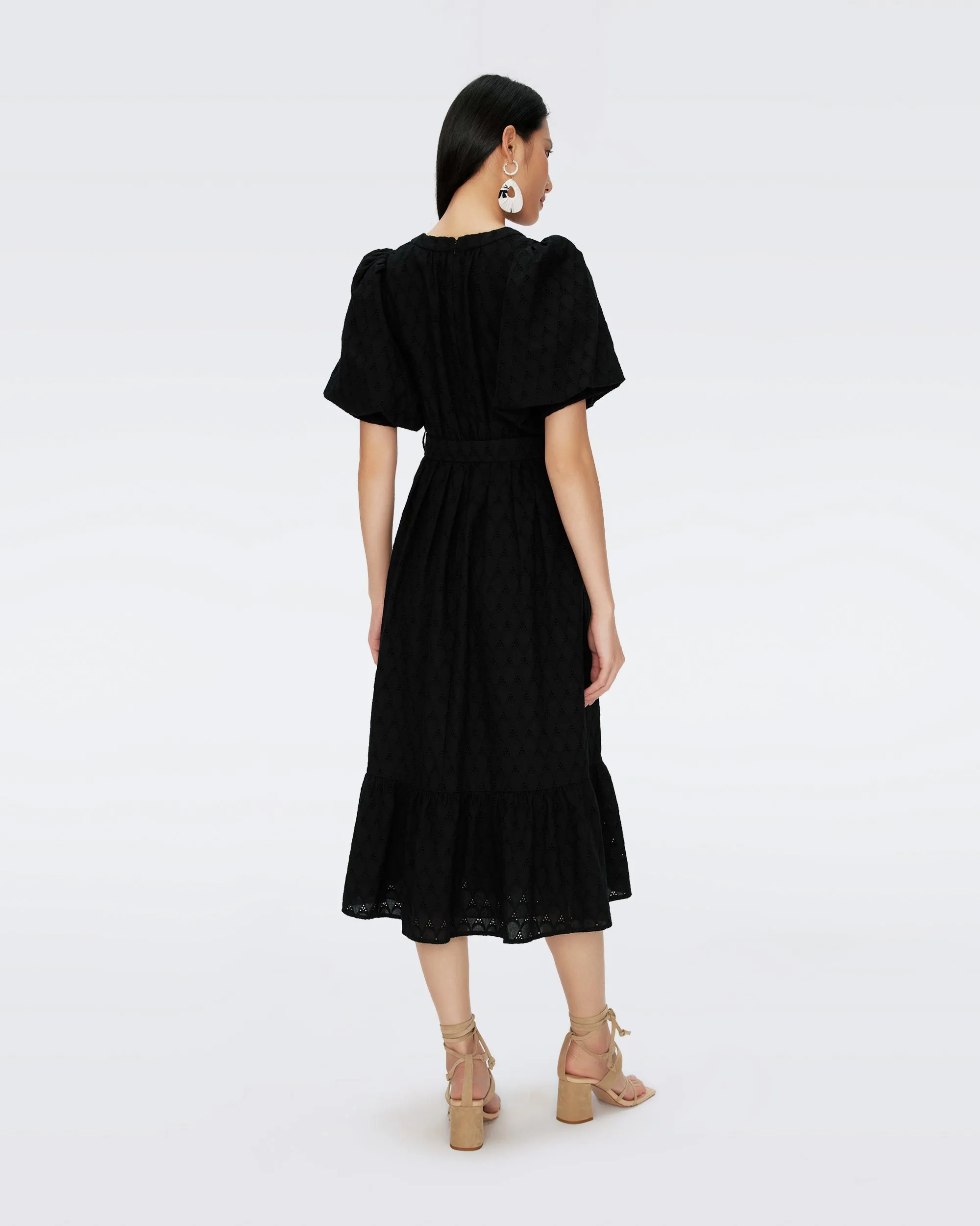 Polina Cotton Dress sold by Diane Von Furstenberg product image thumbnail 3