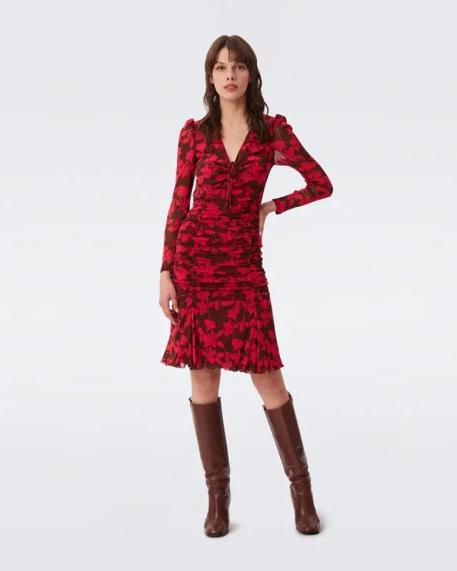 Mira Mesh Dress sold by Diane Von Furstenberg