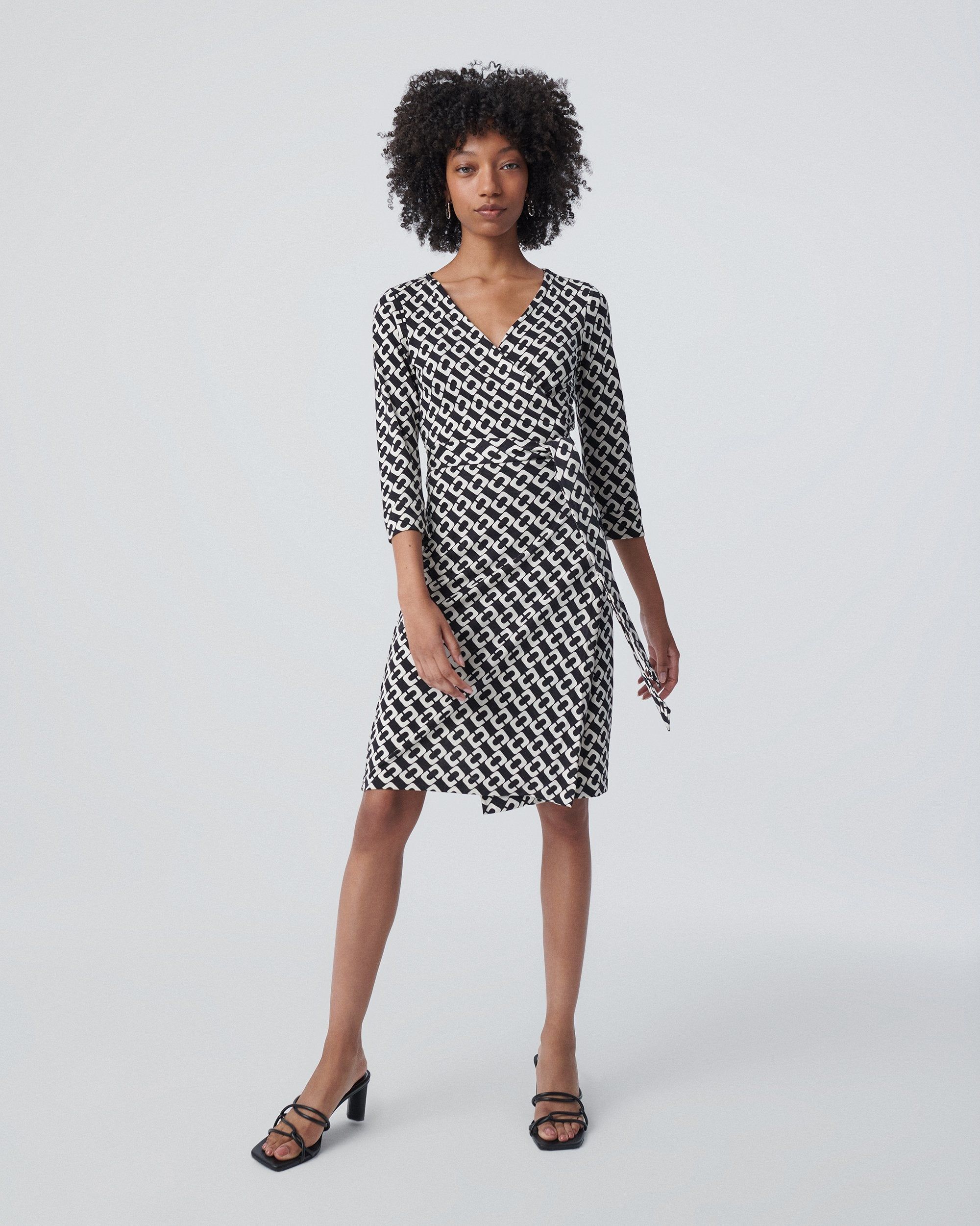 Julian Silk Jersey Wrap Dress sold by Diane Von Furstenberg