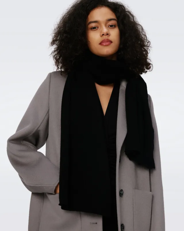 Cleo Wool-Cashmere Scarf sold by Diane Von Furstenberg
