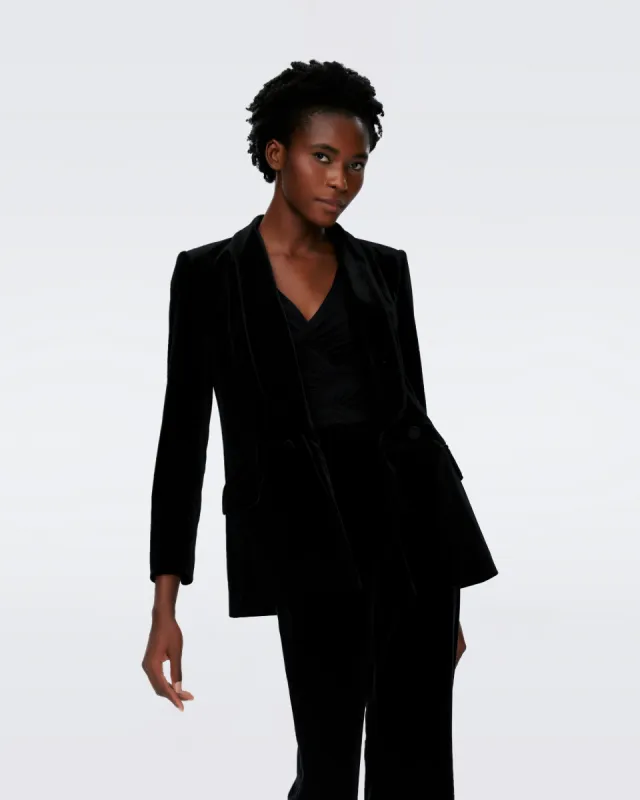 Chiana Velvet Jacket sold by Diane Von Furstenberg