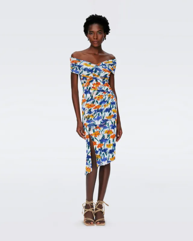 Lovinia Mesh Dress sold by Diane Von Furstenberg