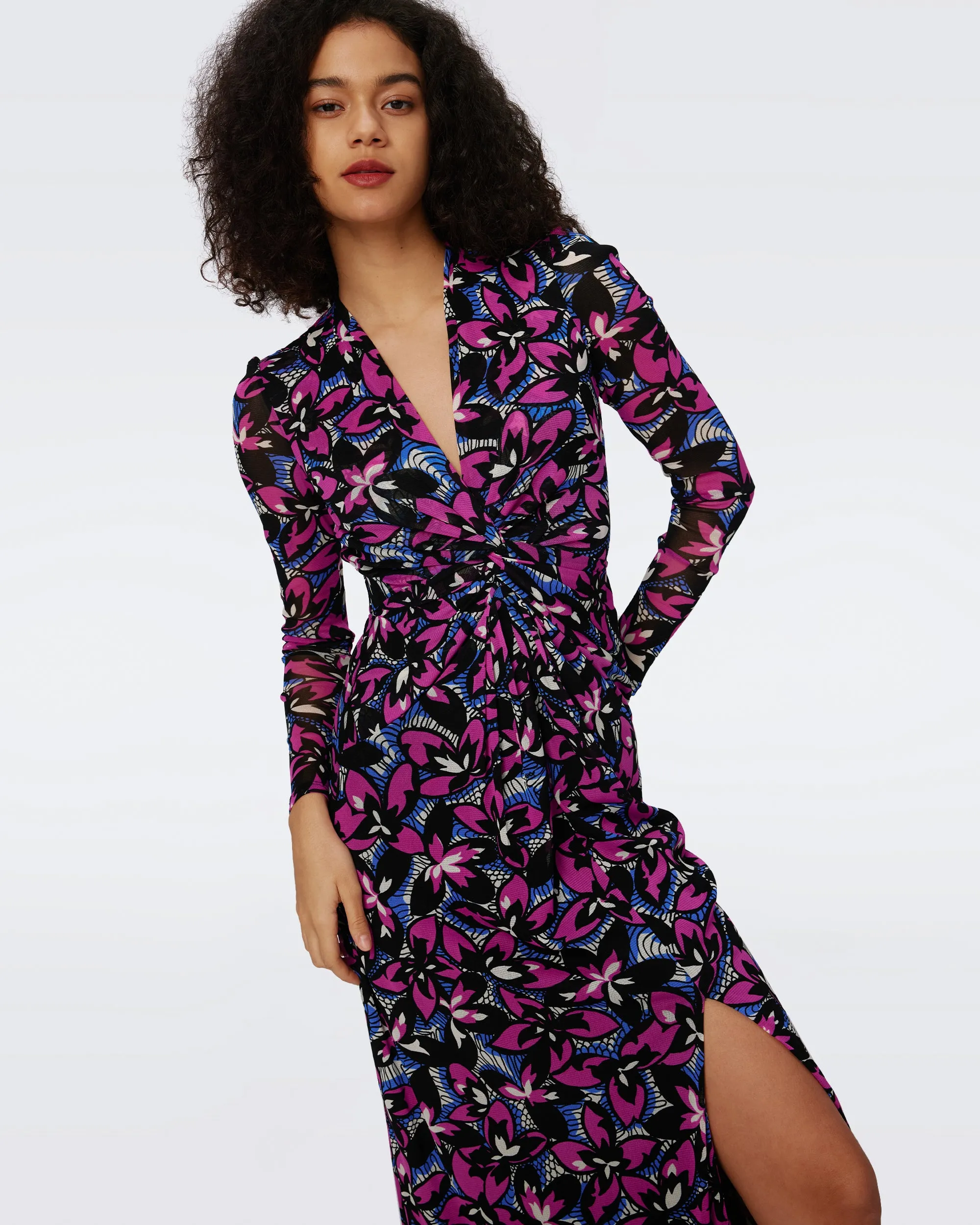 Kassia Mesh Dress sold by Diane Von Furstenberg product image thumbnail 5