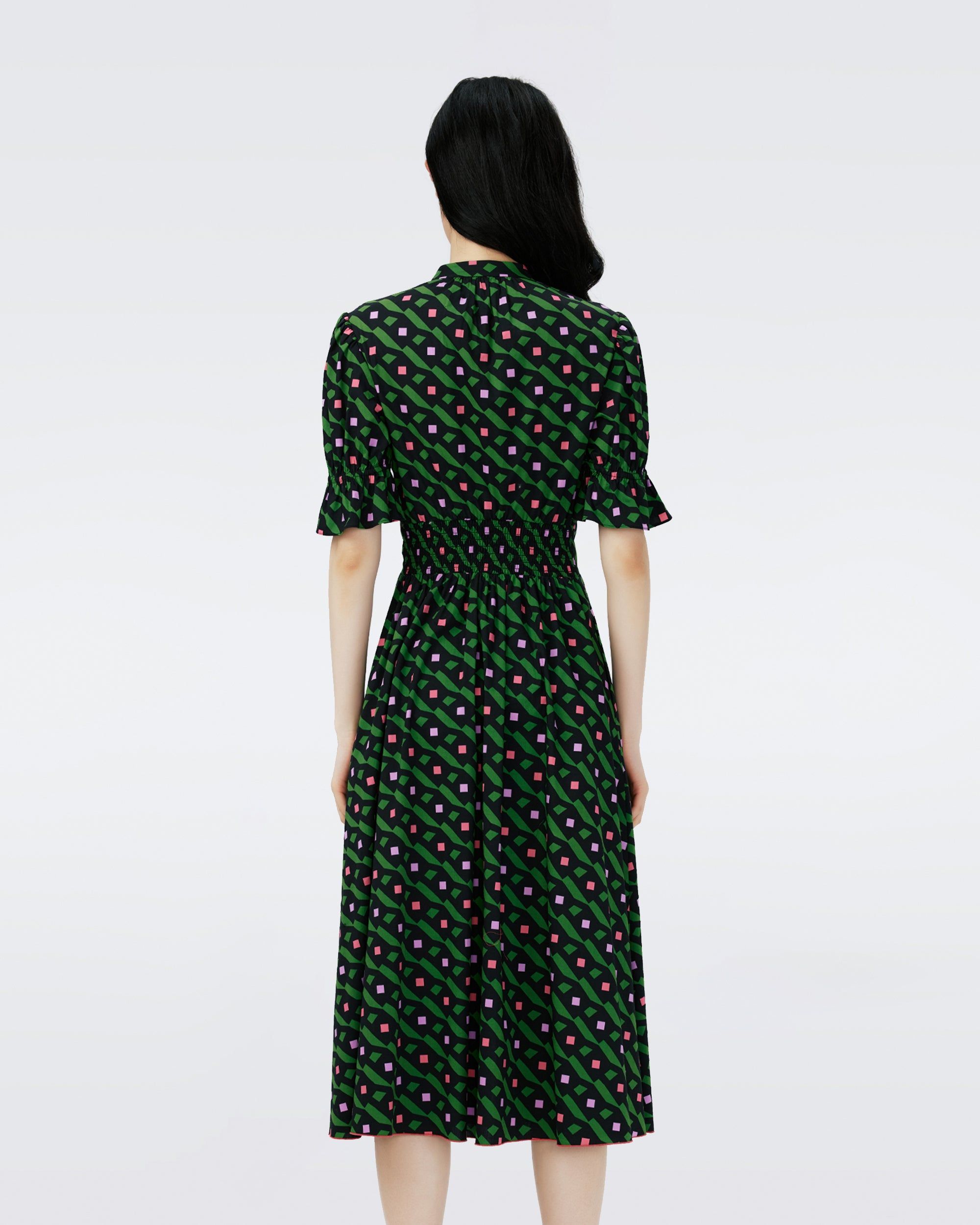 Erica Cotton Midi Dress sold by Diane Von Furstenberg product image thumbnail 3