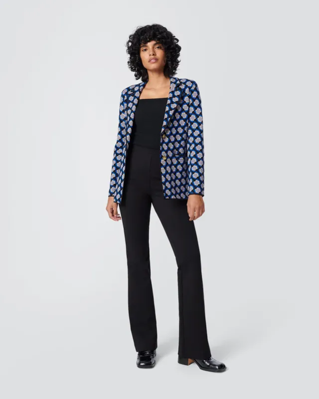 Disa Wool Jacquard Blazer sold by Diane Von Furstenberg