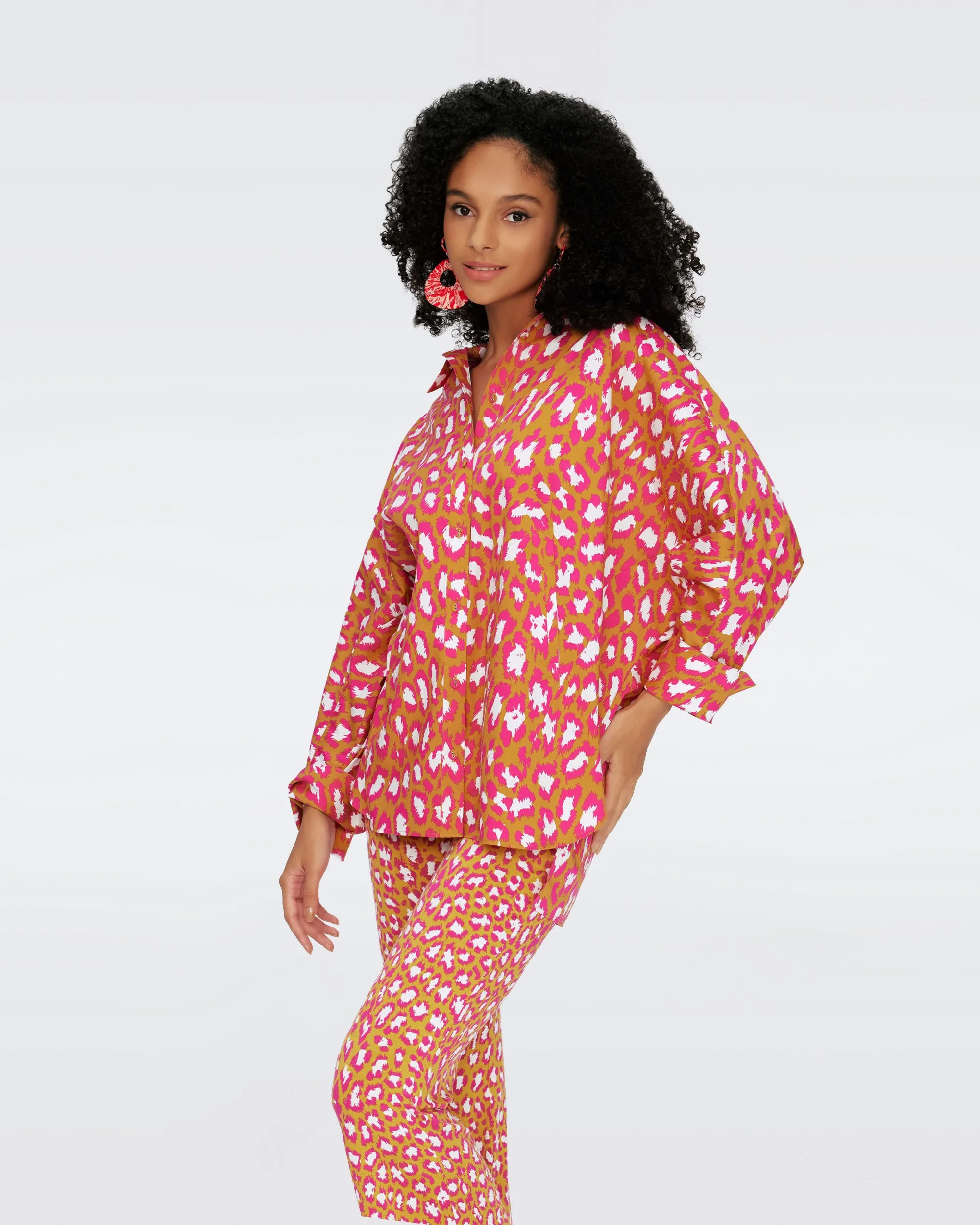 Caleb Cotton Shirt sold by Diane Von Furstenberg product image thumbnail 5