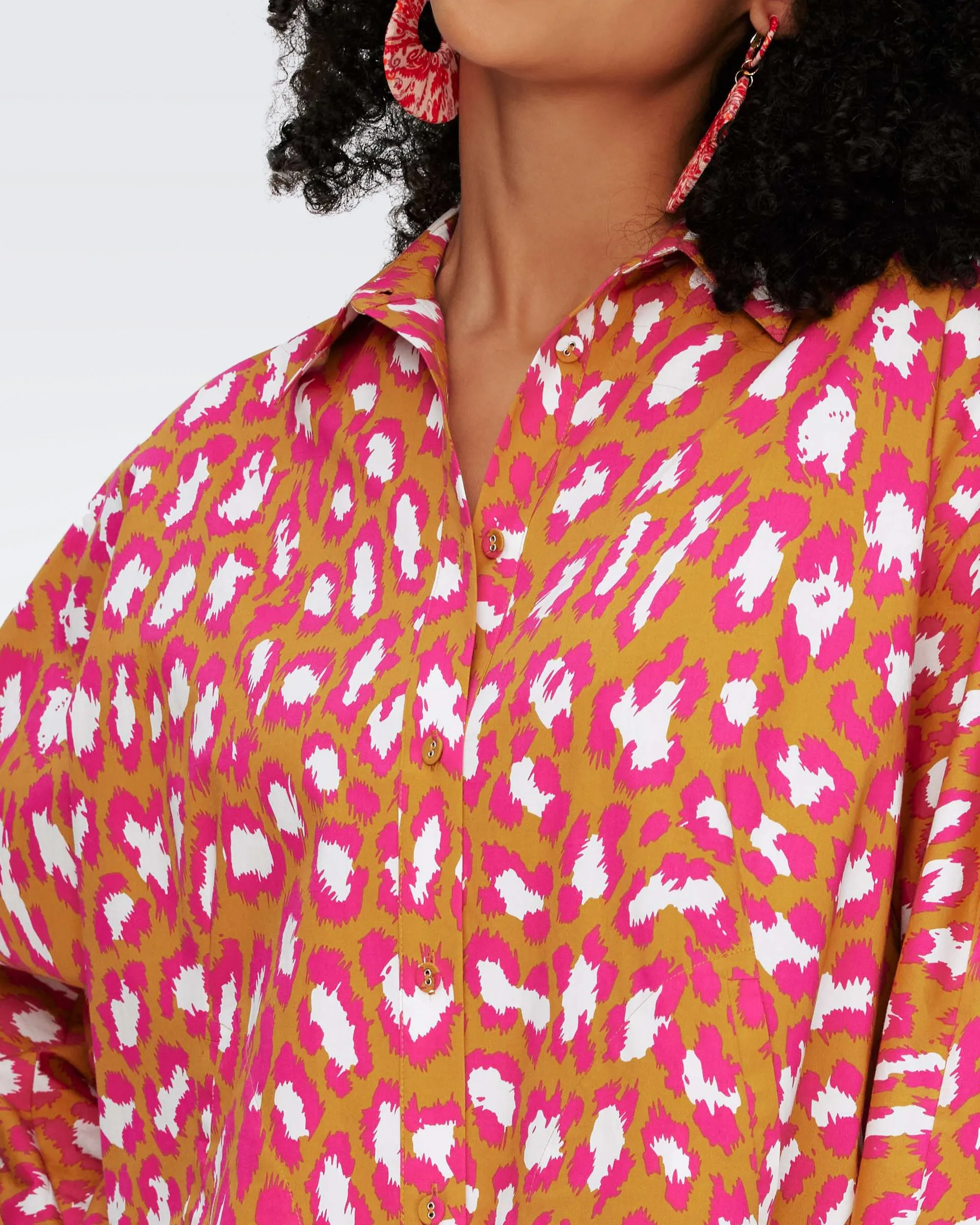 Caleb Cotton Shirt sold by Diane Von Furstenberg product image thumbnail 2