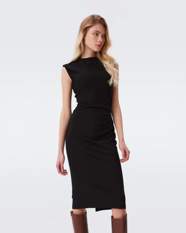 Darrius Sleeveless Jersey Dress sold by Diane Von Furstenberg