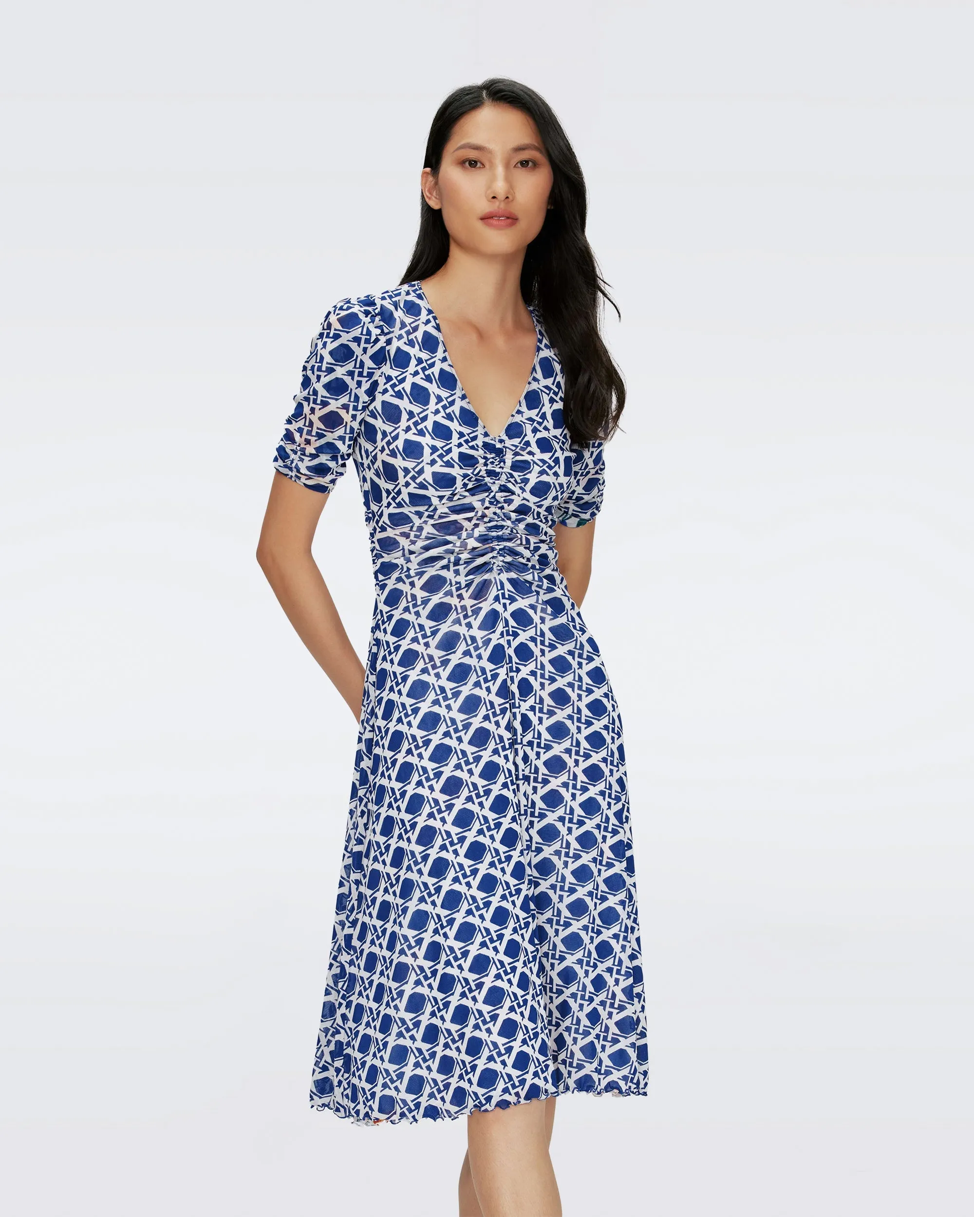 Koren Reversible Mesh Dress sold by Diane Von Furstenberg product image thumbnail 5