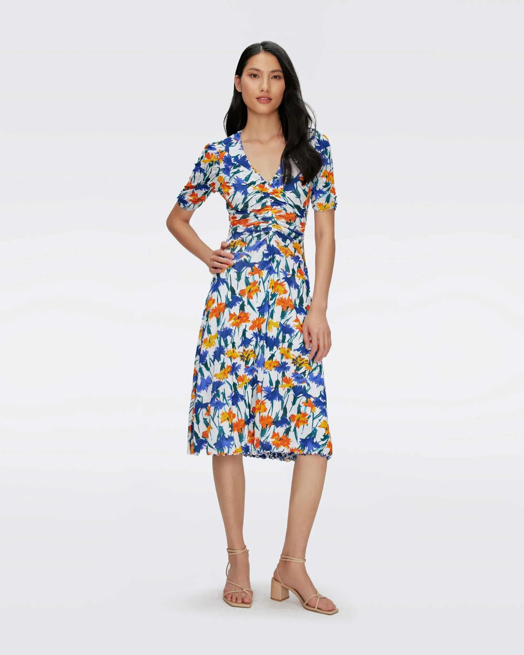 Koren Reversible Mesh Dress sold by Diane Von Furstenberg