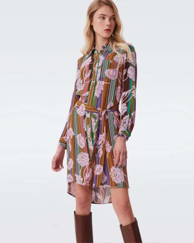 Prita Shirt Dress sold by Diane Von Furstenberg
