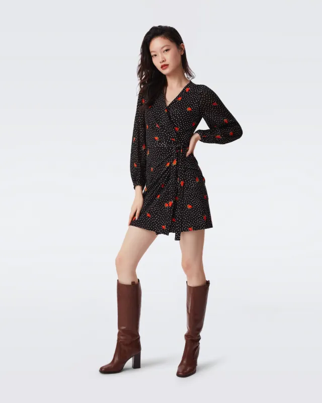 Sigourney Mini Wrap Dress sold by Diane Von Furstenberg