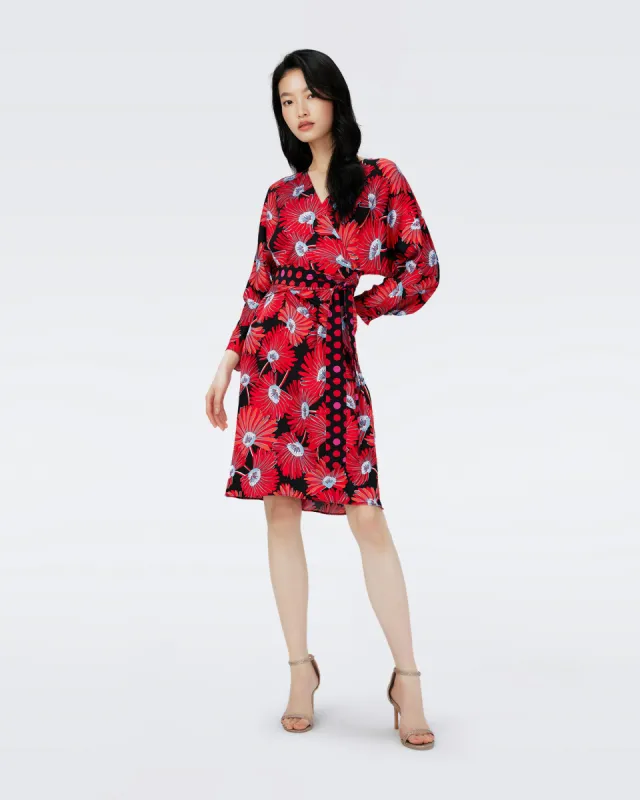 Mikah Faux Wrap Dress sold by Diane Von Furstenberg