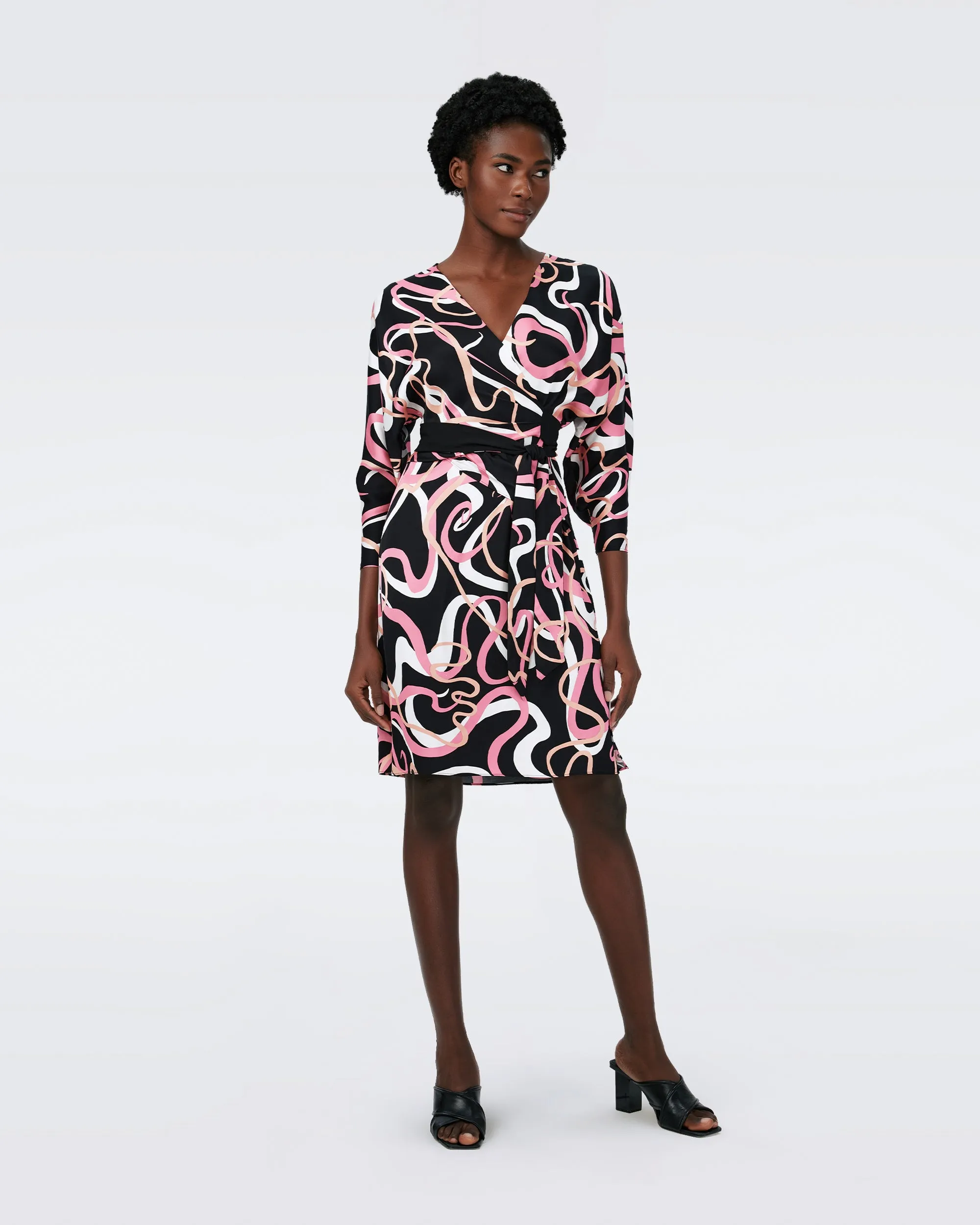 Mikah Faux Wrap Dress sold by Diane Von Furstenberg product image thumbnail 5