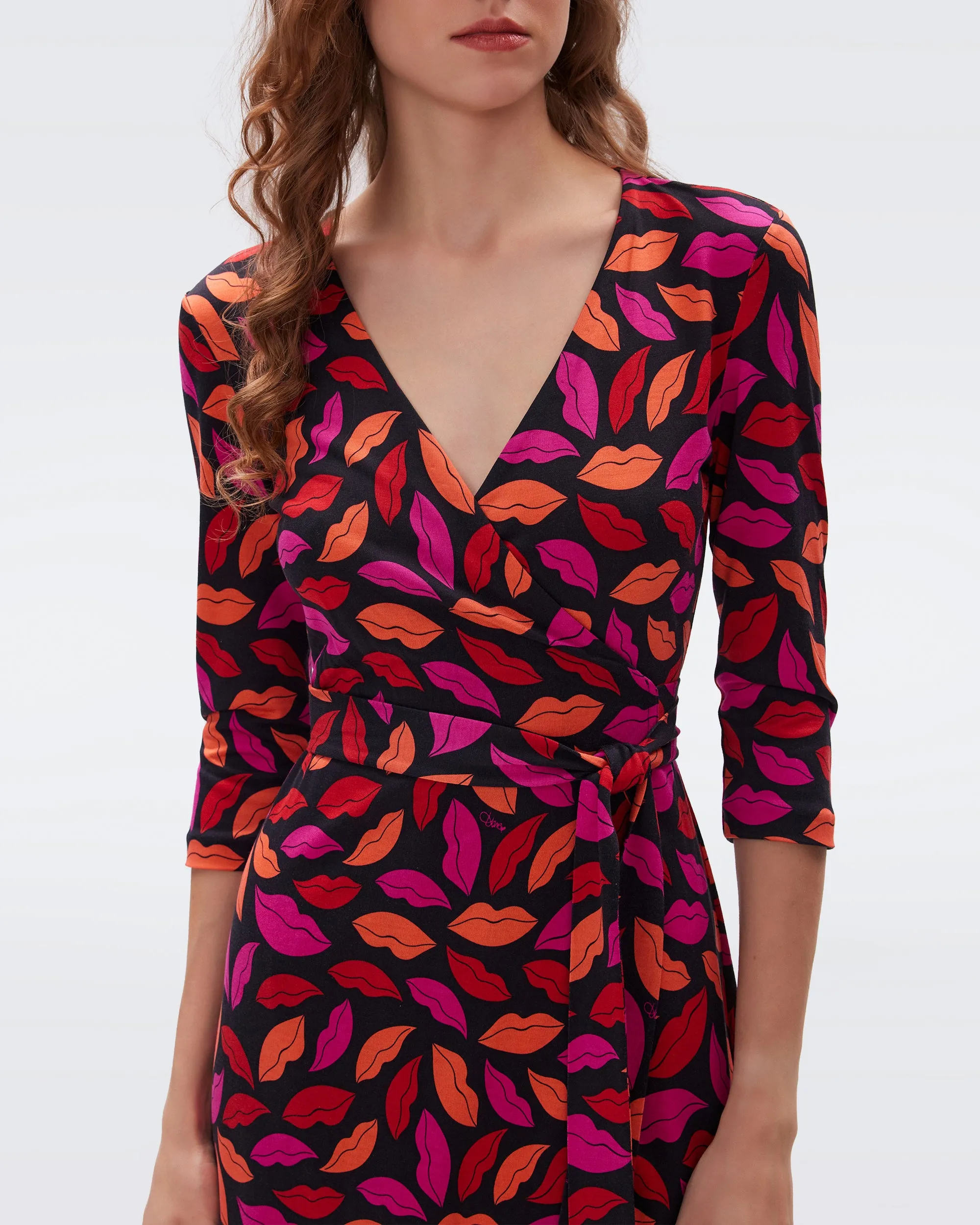 Julian Silk Jersey Wrap Dress sold by Diane Von Furstenberg product image thumbnail 2