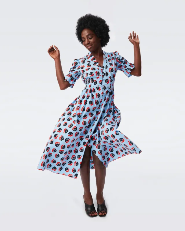 Erica Cotton Midi Dress sold by Diane Von Furstenberg