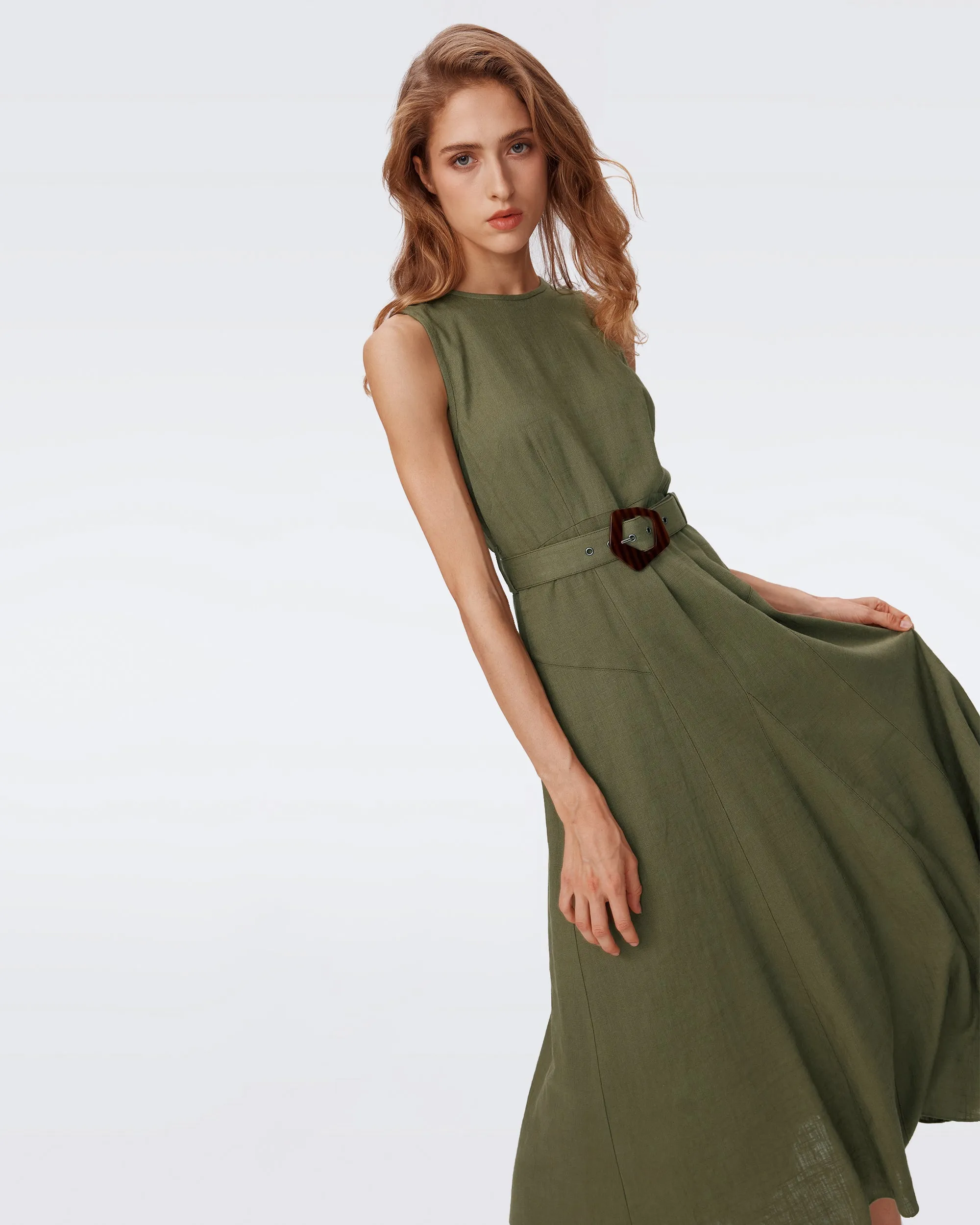 Elliot Midi Dress sold by Diane Von Furstenberg product image thumbnail 5