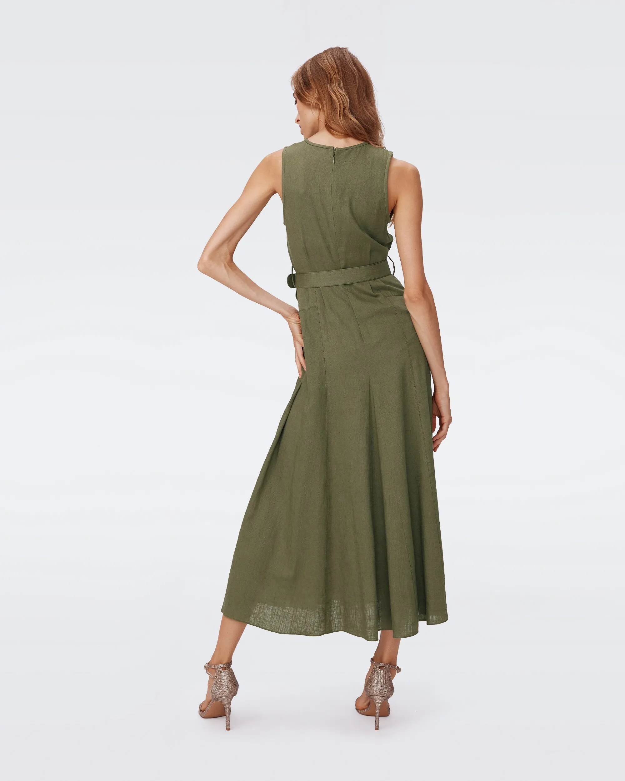 Elliot Midi Dress sold by Diane Von Furstenberg product image thumbnail 3