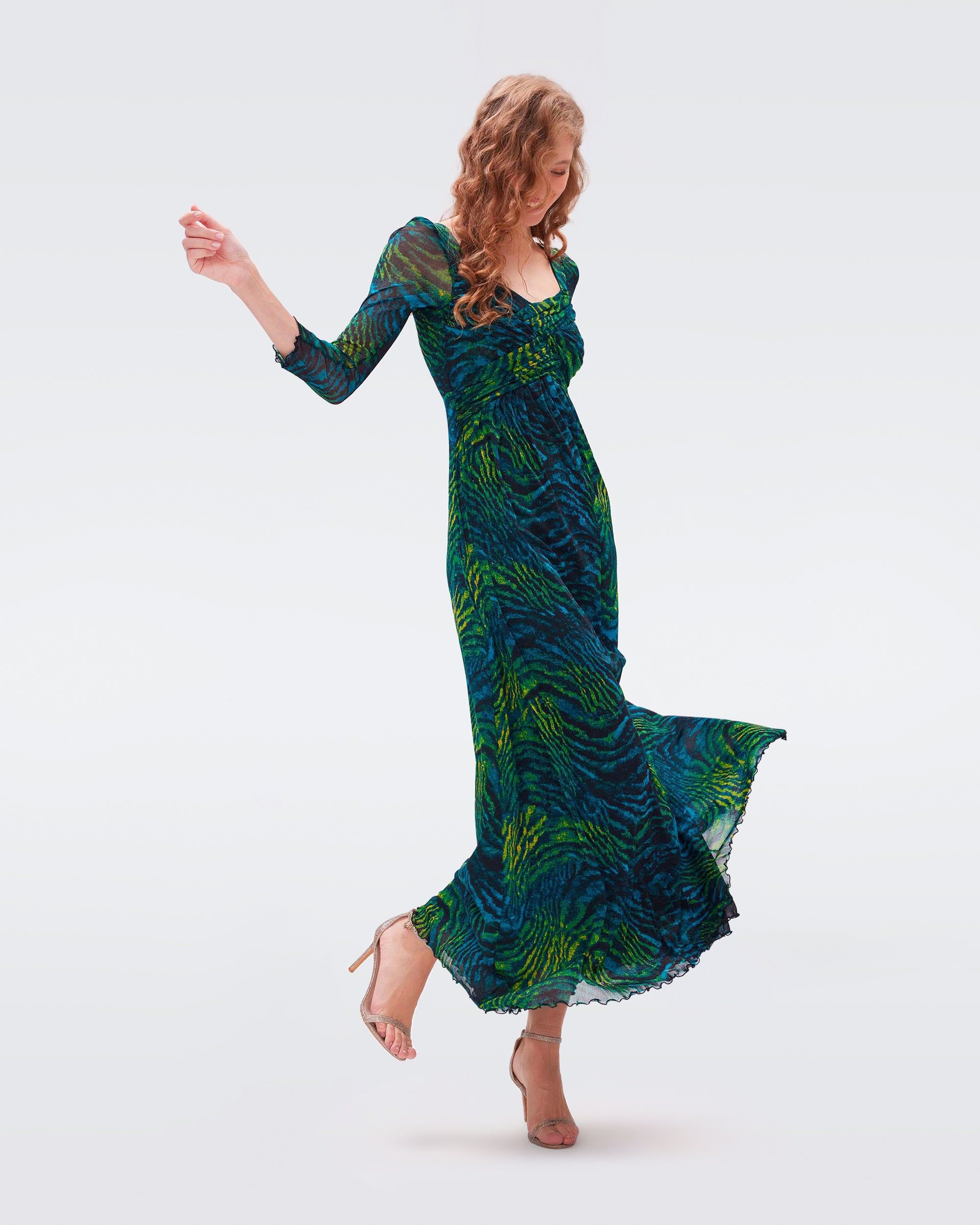 Gael Mesh Dress sold by Diane Von Furstenberg