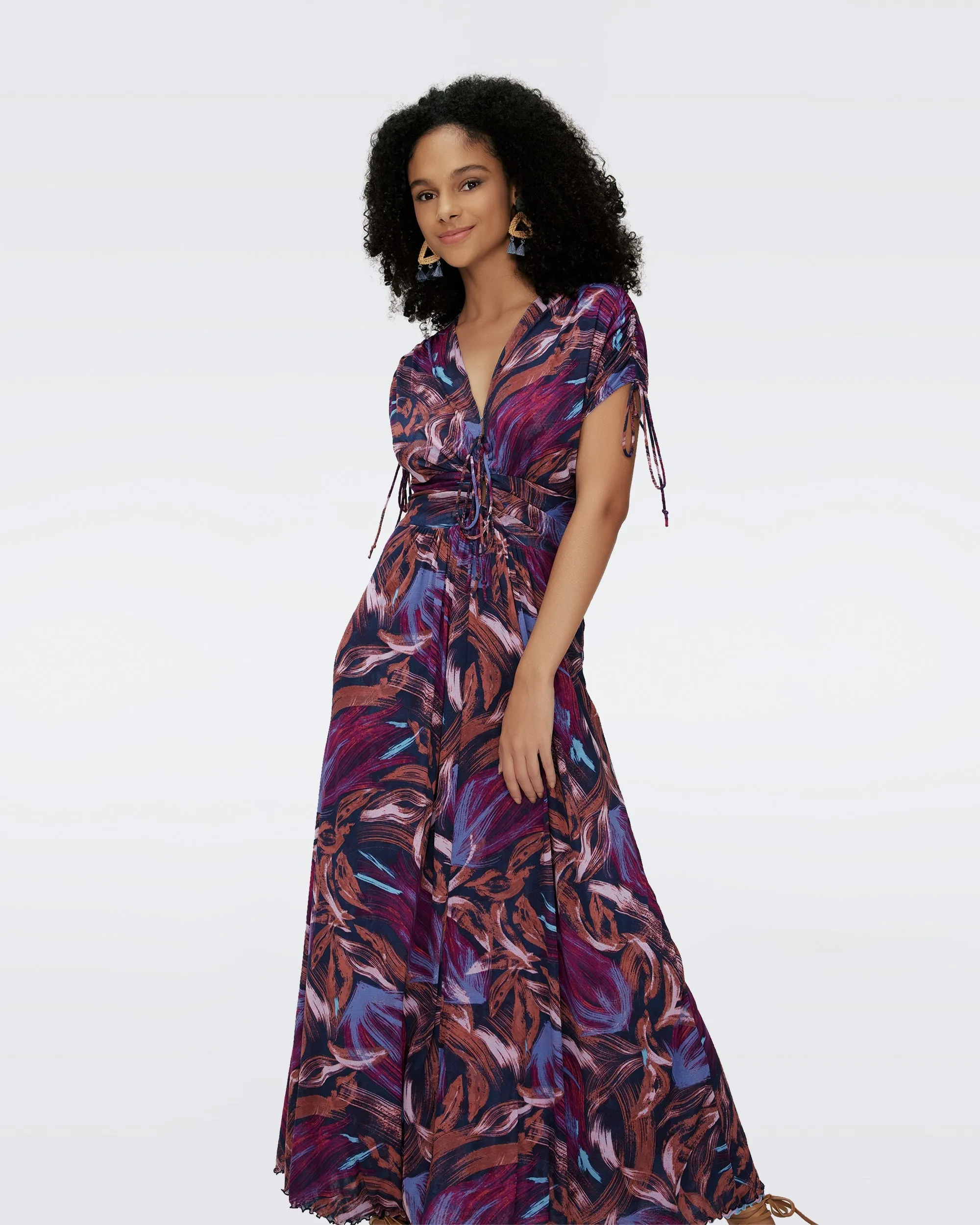 Charlotte Reversible Mesh Dress sold by Diane Von Furstenberg product image thumbnail 5