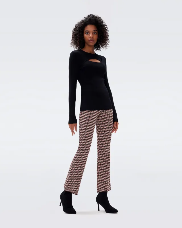 Juno Knit Jacquard Pants sold by Diane Von Furstenberg